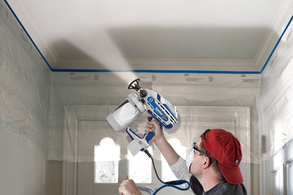 How to Paint a Popcorn Ceiling