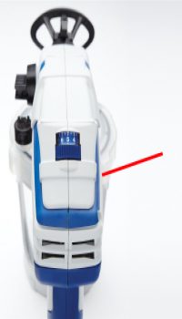 Handheld sprayer part number location